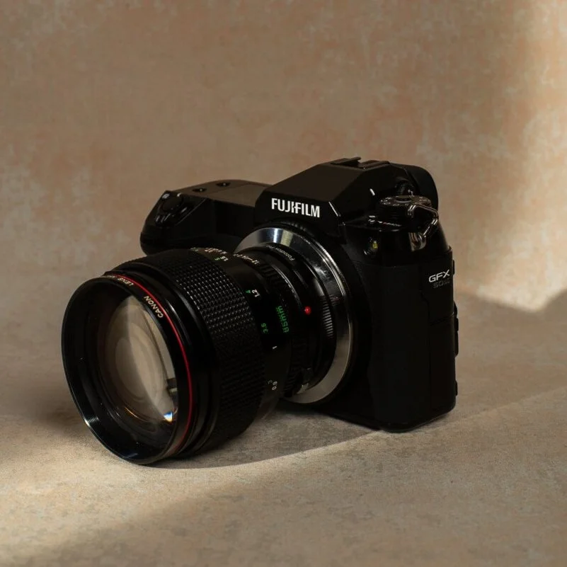 HOW TO ADAPT VINTAGE CANON LENSES TO A FUJIFILM GFX50Sii